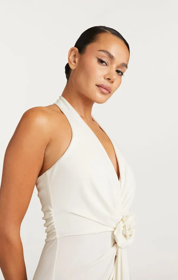 Women Cinq Sept Midi Kathleen Dress Ivory