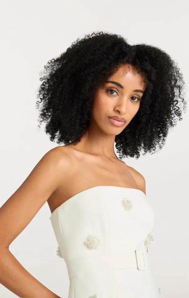 Women Cinq Sept Mini Blair Dress Ivory