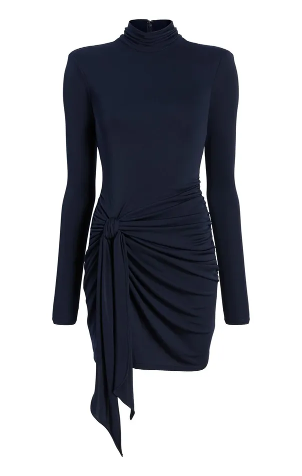 Women Cinq Sept Mini Mini Johnson Dress Navy