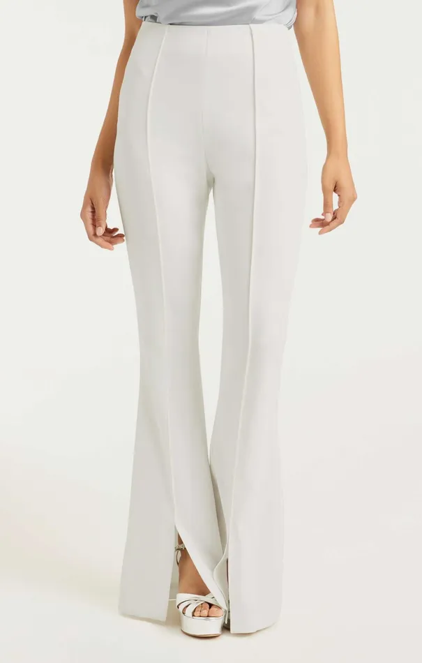 Women Cinq Sept Pants Billie Pant Ivory