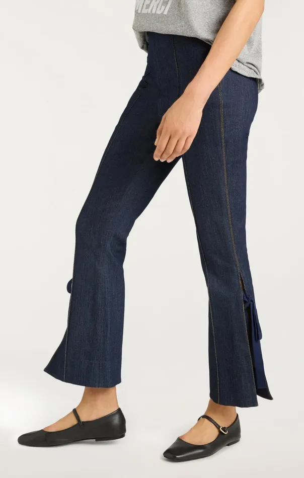 Women Cinq Sept Pants Denim Lou Pant Indigo