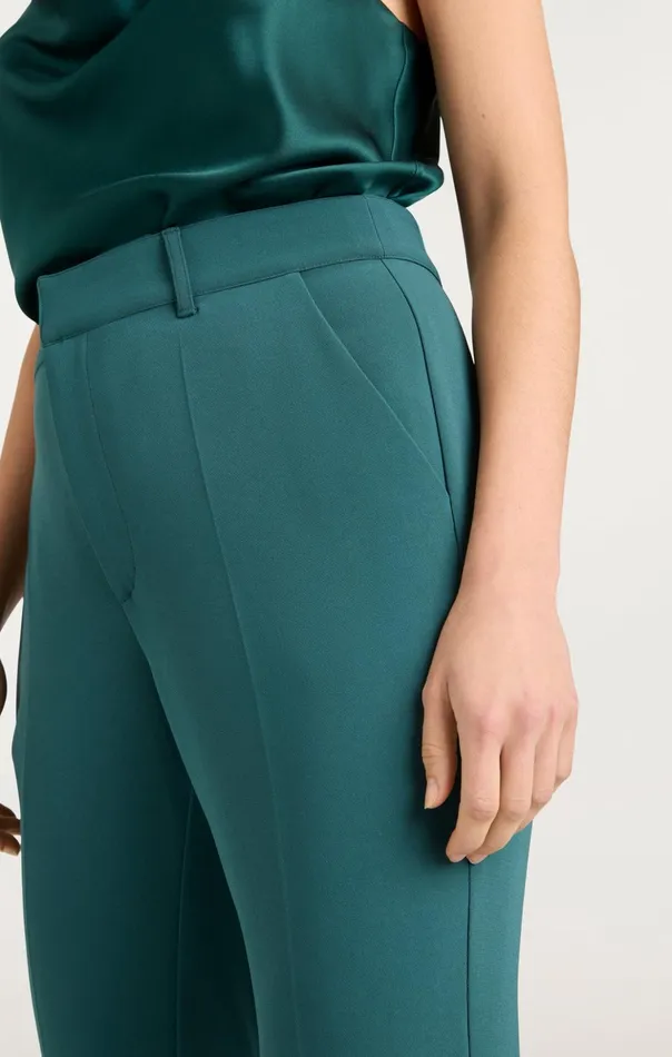 Women Cinq Sept Pants Kerry Pant Green Onyx