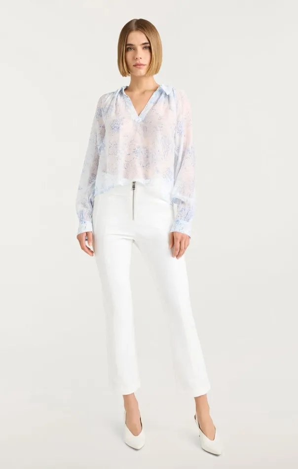 Women Cinq Sept Pants Loren Pant White