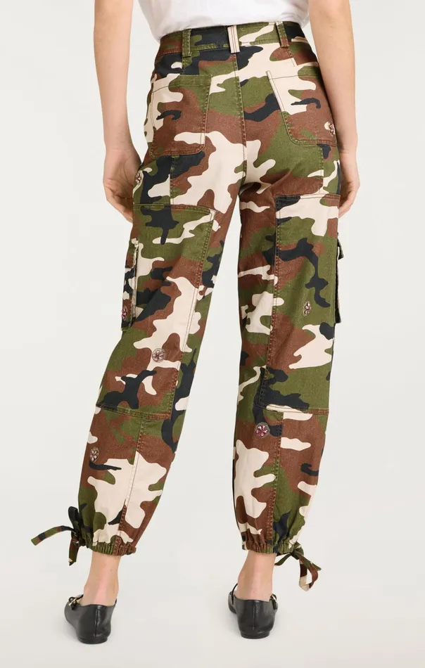 Women Cinq Sept Pants Love Camo Zola Pant Classic Multi