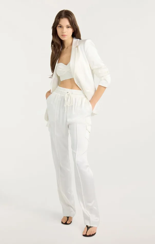 Women Cinq Sept Pants Sarie Pant Ivory