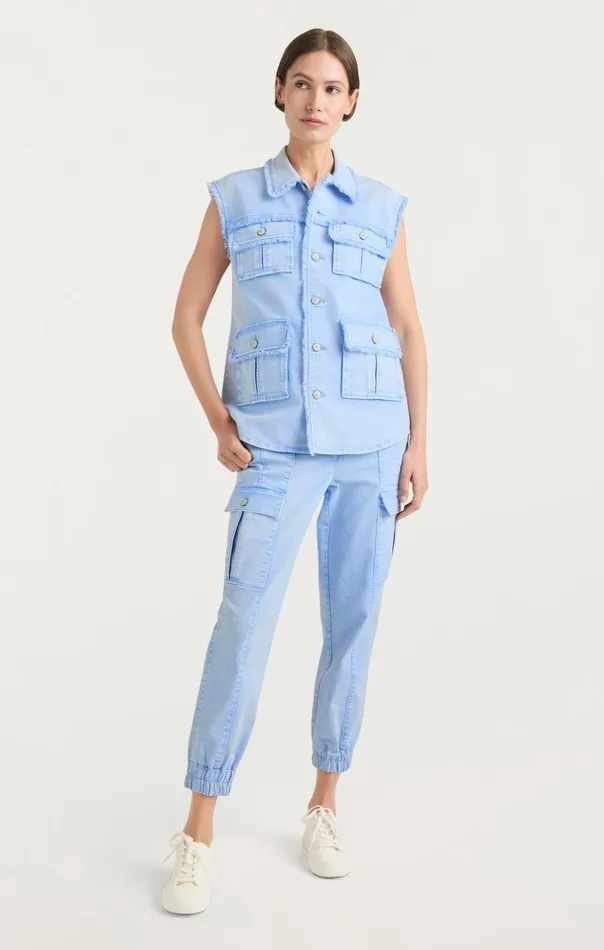 Women Cinq Sept Pants Skinny Kelly Pant Skylight