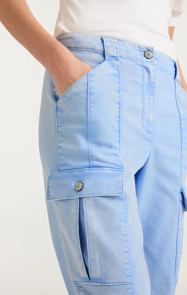 Women Cinq Sept Pants Skinny Kelly Pant Skylight