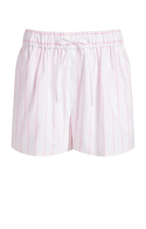 Women Cinq Sept Shorts Sammy Stripe Jacques Short Whitebubblegum