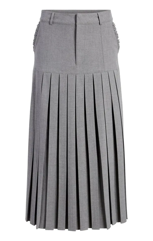 Women Cinq Sept Skirts Bane Skirt Steel Grey
