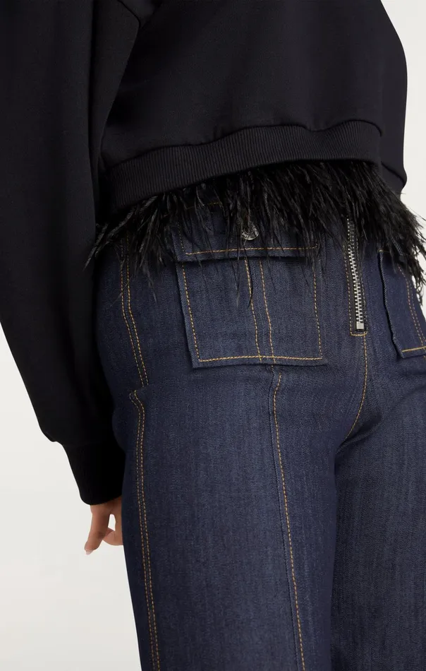 Women Cinq Sept Sweaters and Knits Albertine Sweatshirt Black
