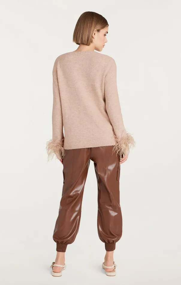 Women Cinq Sept Sweaters and Knits Dreama Marnie Cardigan Oatmeal Multi