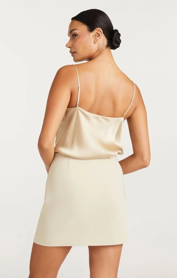 Women Cinq Sept Tank Tops and Camisoles Marta Cami Khaki
