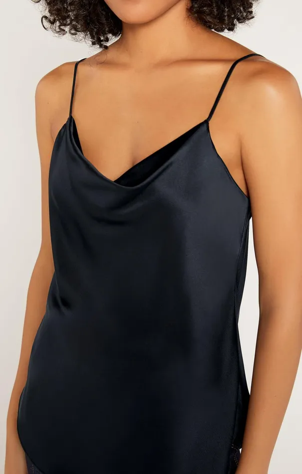 Women Cinq Sept Tank Tops and Camisoles Marta Cami Navy
