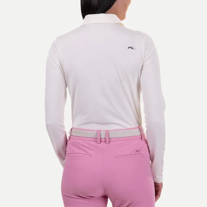 Women Collagen Polo LS Ivory KJUS Polos