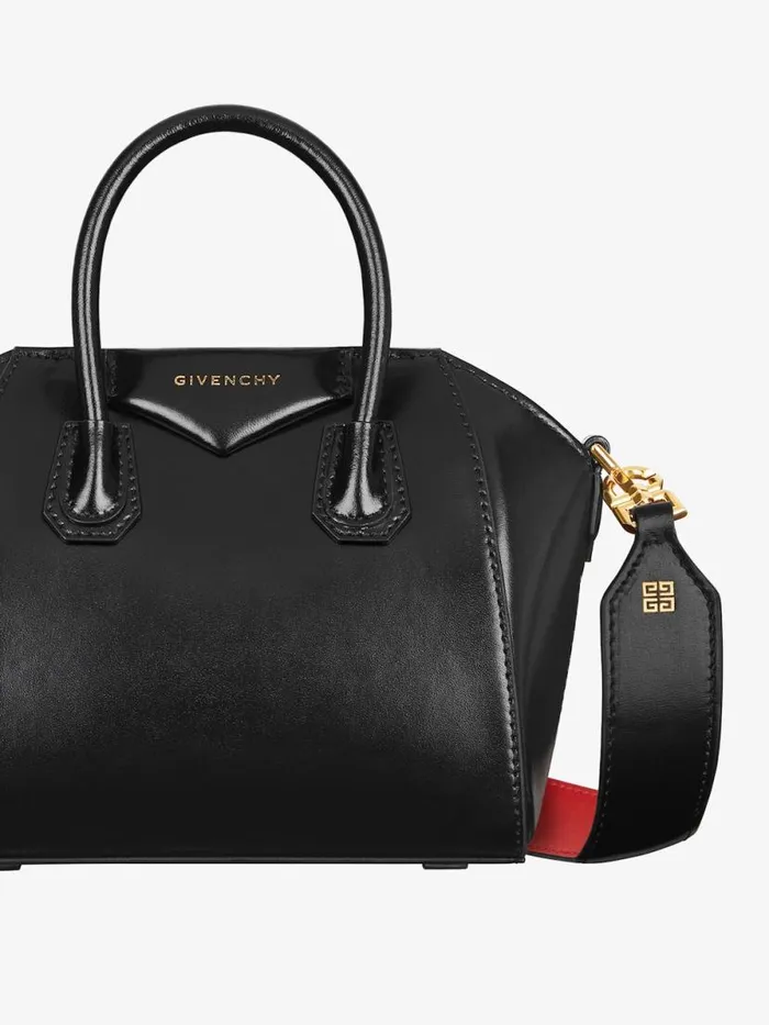 Women Crossbody Bags Givenchy Antigona Toy Bag In Box Leather Blackred Women Crossbody Bags Givenchy Antigona Toy Bag In Box Leather Blackred