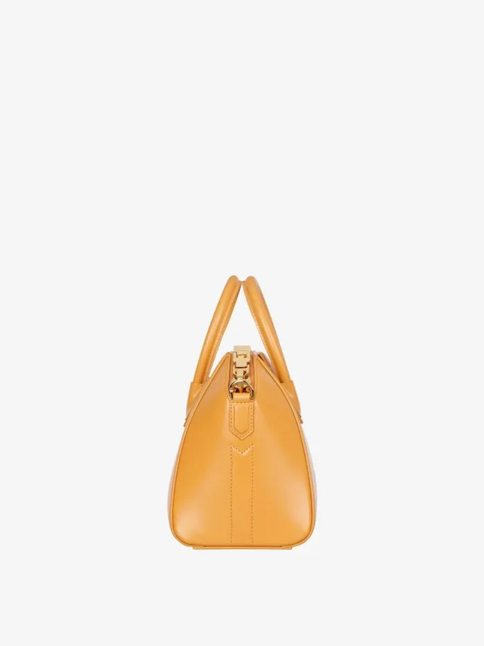 Women Crossbody Bags Givenchy Mini Antigona Bag In Box Leather Blush Orange Women Crossbody Bags Givenchy Mini Antigona Bag In Box Leather Blush Orange