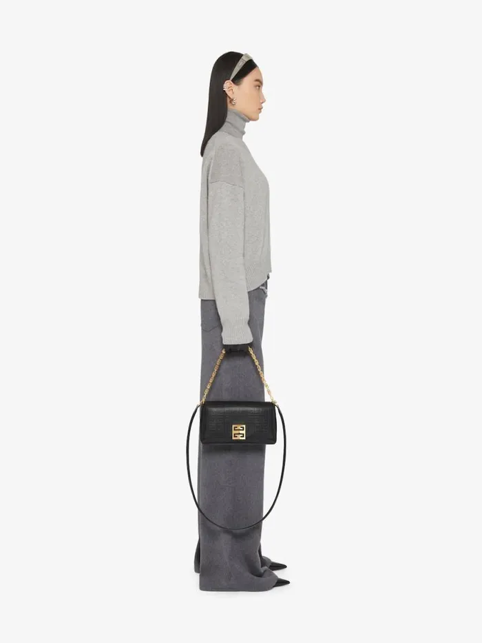 Women Crossbody Bags Givenchy Small 4G Soft Bag In 4G Leather Black Women Crossbody Bags Givenchy Small 4G Soft Bag In 4G Leather Black