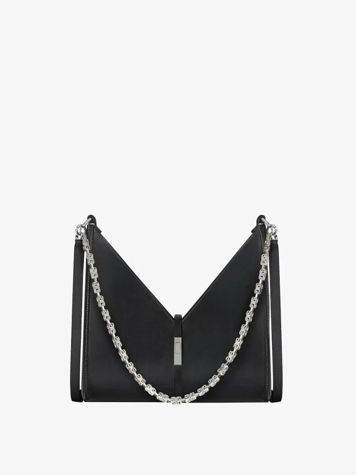 Women Crossbody Bags Givenchy Small Cut Out Bag In Box Leather With Chain Black Women Crossbody Bags Givenchy Small Cut Out Bag In Box Leather With Chain Black