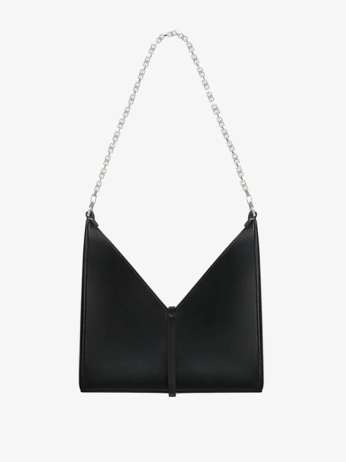 Women Crossbody Bags Givenchy Small Cut Out Bag In Box Leather With Chain Black Women Crossbody Bags Givenchy Small Cut Out Bag In Box Leather With Chain Black
