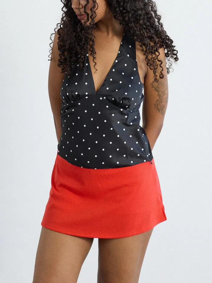 Women Darcy Skort Fiery Red Lisa Says Gah Skirts Women Darcy Skort Fiery Red Lisa Says Gah Skirts