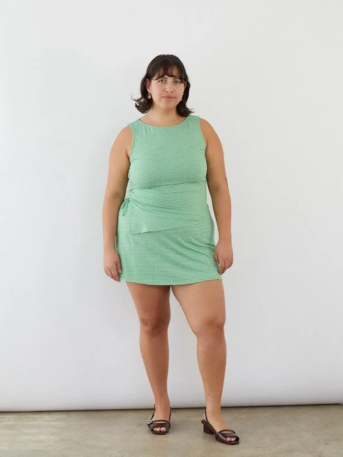 Women Darcy Skort Pesto Gingham Lisa Says Gah Skirts