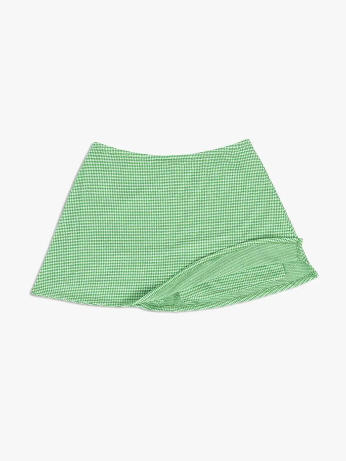 Women Darcy Skort Pesto Gingham Lisa Says Gah Skirts