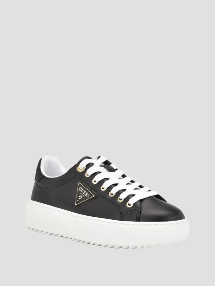 Women Denesa LowTop Sneakers Black 002 Sneakers GUESS