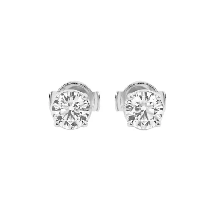 Women Diamonds Badgley Mischka 1ct Diamond Stud Earrings