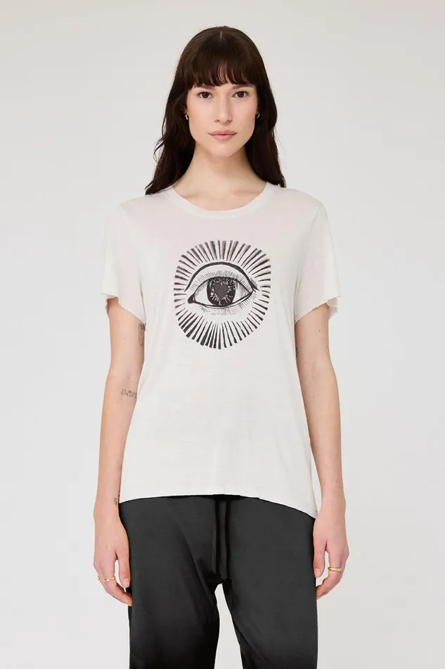 Women Dirty White Helena Tee Raquel Allegra Tops