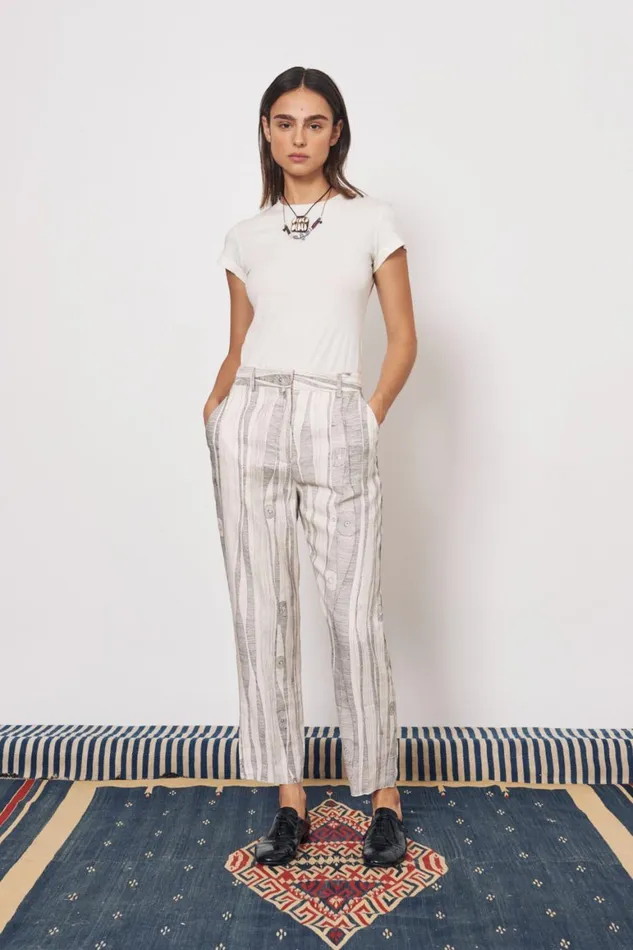 Women Dirty White Liv Tee Raquel Allegra Tops