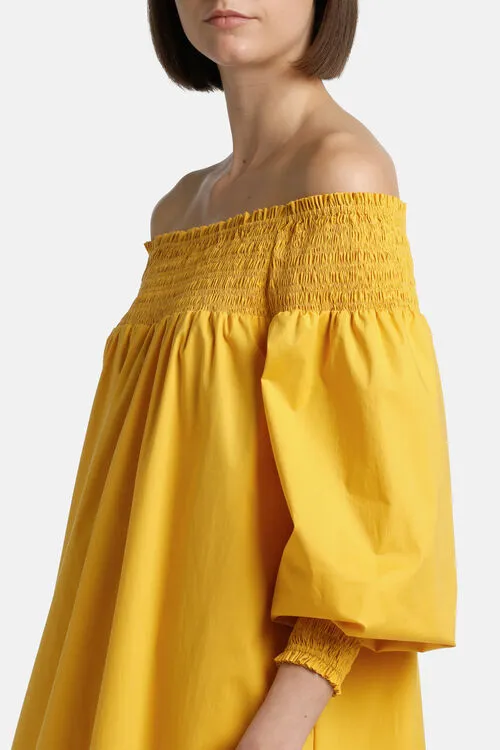 Women Dresses and Jumpsuits Luisa Spagnoli Portale Portale Yellow Women Dresses and Jumpsuits Luisa Spagnoli Portale Portale Yellow