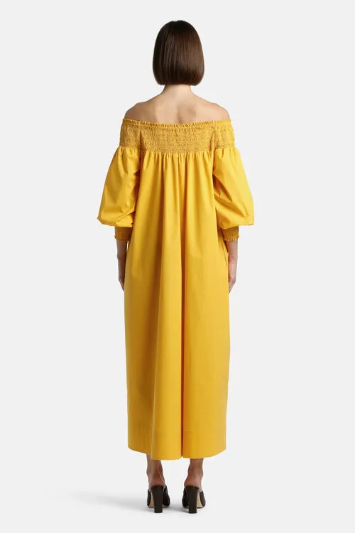 Women Dresses and Jumpsuits Luisa Spagnoli Portale Portale Yellow Women Dresses and Jumpsuits Luisa Spagnoli Portale Portale Yellow