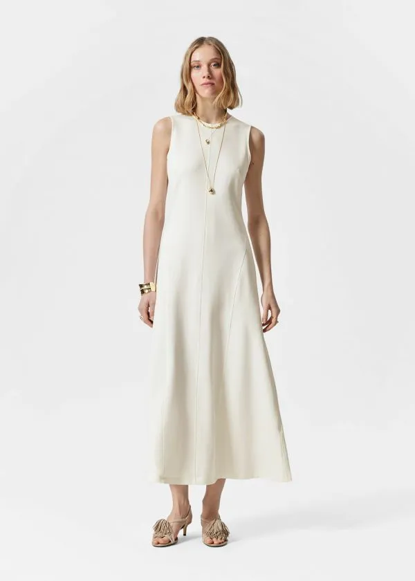 Women Dresses and Other Stories ALine Maxi Dress White