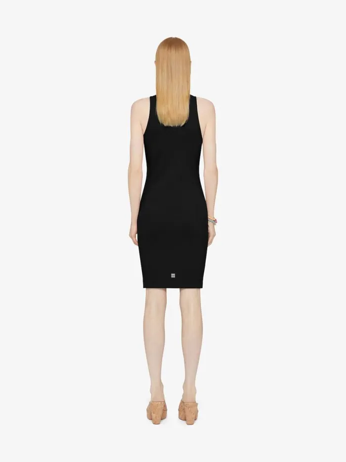Women Dresses Givenchy GIVENCHY Archetype Tank Dress In Jersey Black