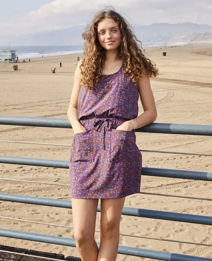 Women Dresses Toad and Co Sunkissed Livvy Dress Acai Kaleidoscope Print