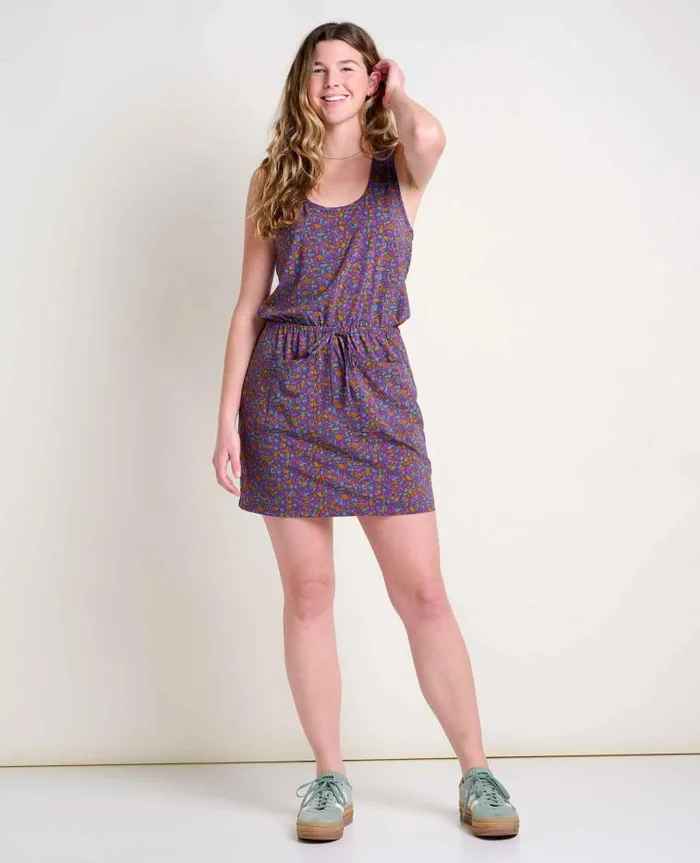 Women Dresses Toad and Co Sunkissed Livvy Dress Acai Kaleidoscope Print