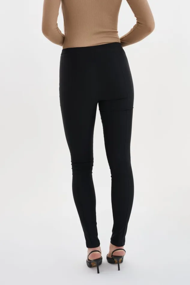 Women ELAINE Twill Leggings Black LAMARQUE Pants and Shorts Women ELAINE Twill Leggings Black LAMARQUE Pants and Shorts