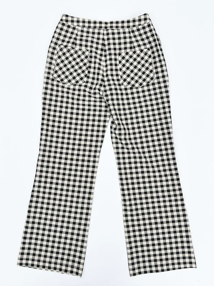 Women Estelle Pant Black Gingham Lisa Says Gah Bottoms