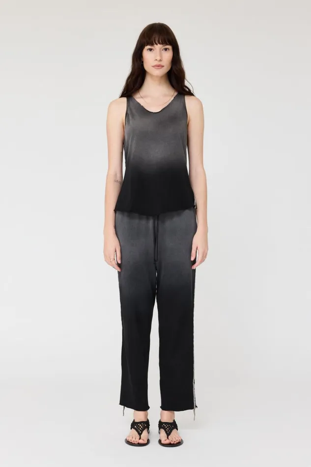 Women Faded Black Beverly Tank Raquel Allegra Tops