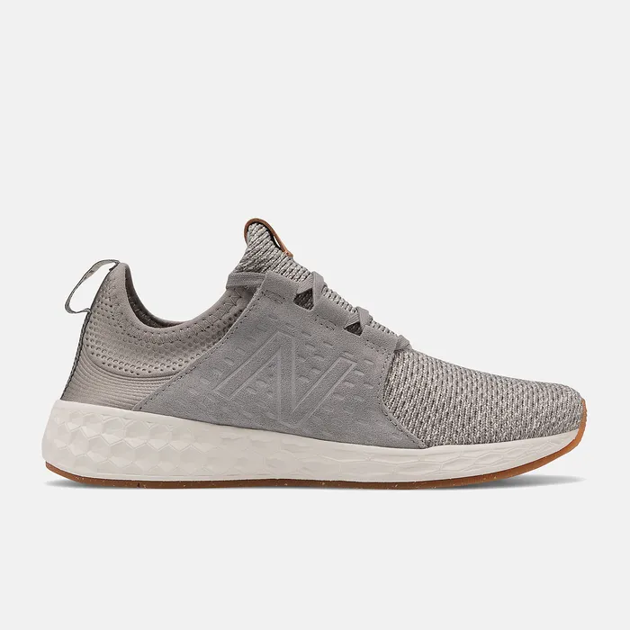 Women Fresh Foam Cruzv1 Reissue Team Away Grey with Angora and Sea Salt Running New Balance Women Fresh Foam Cruzv1 Reissue Team Away Grey with Angora and Sea Salt Running New Balance