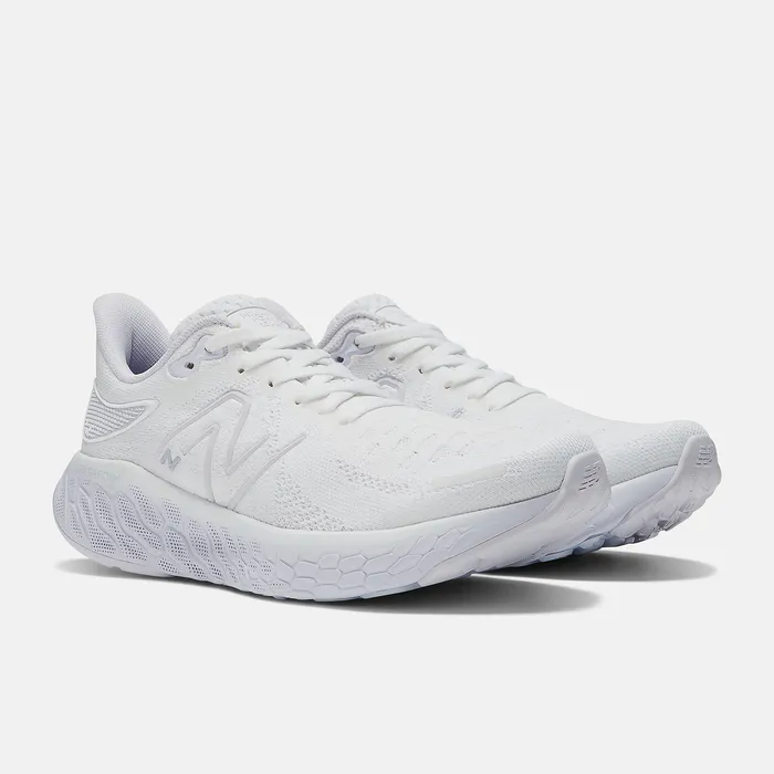 Women Fresh Foam X 1080v12 White with Libra and Violet Haze Running New Balance