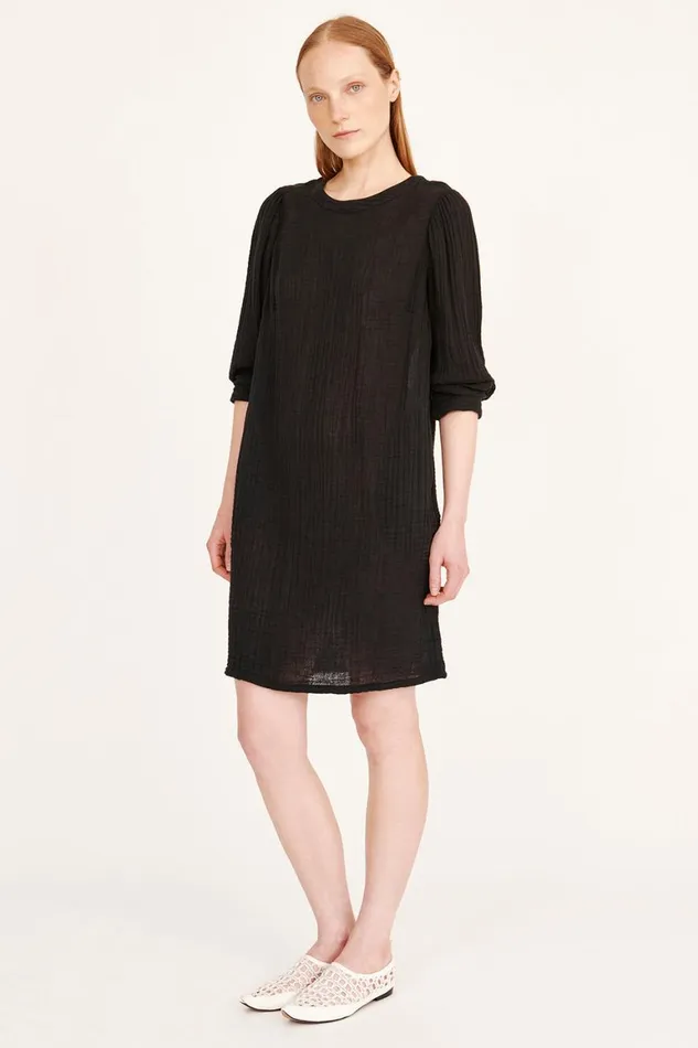 Women Gauze Black Hyperion Dress Raquel Allegra Dresses