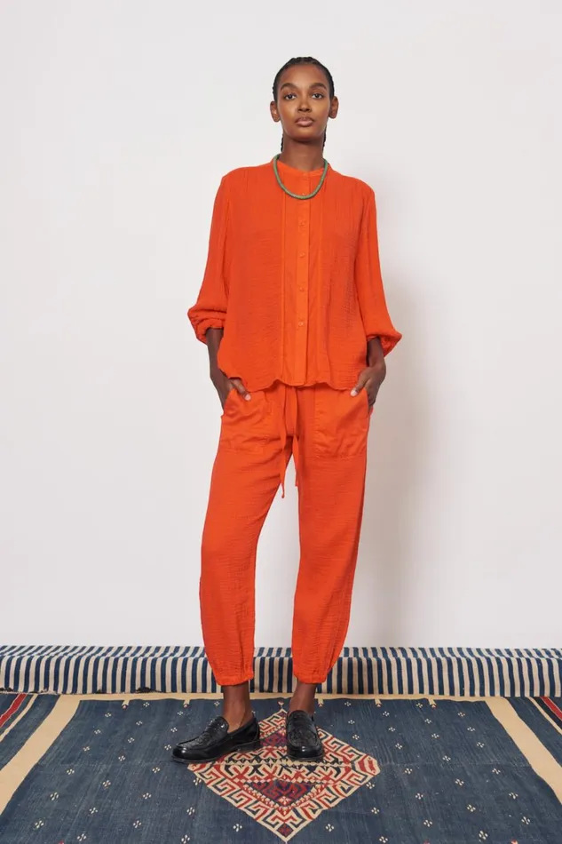 Women Gauze Tomato Victoria Blouse Raquel Allegra Tops