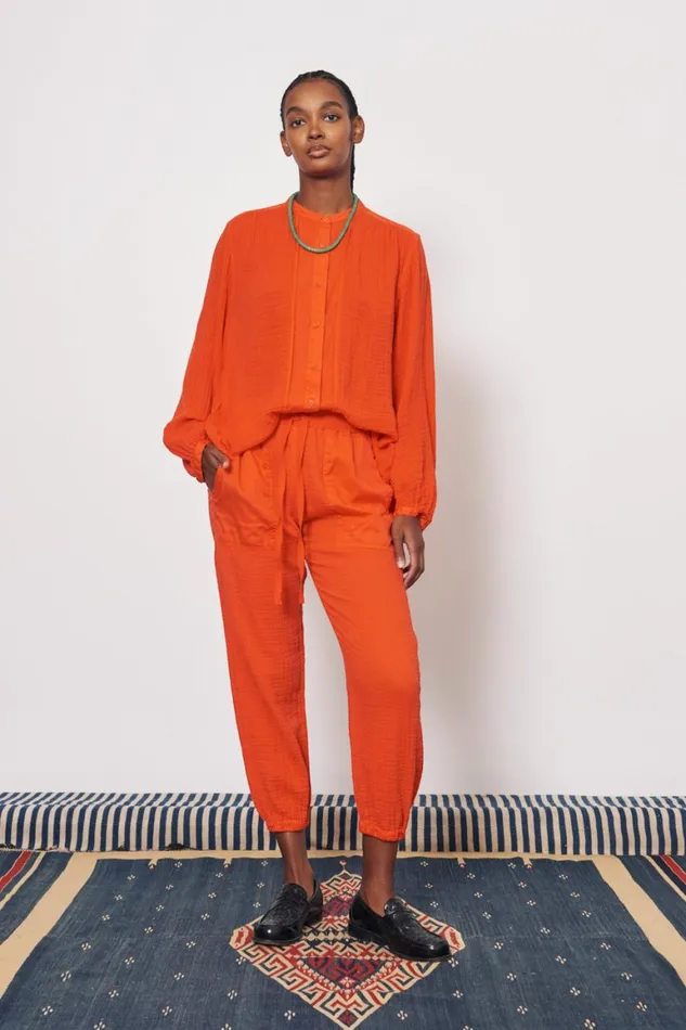 Women Gauze Tomato Victoria Blouse Raquel Allegra Tops