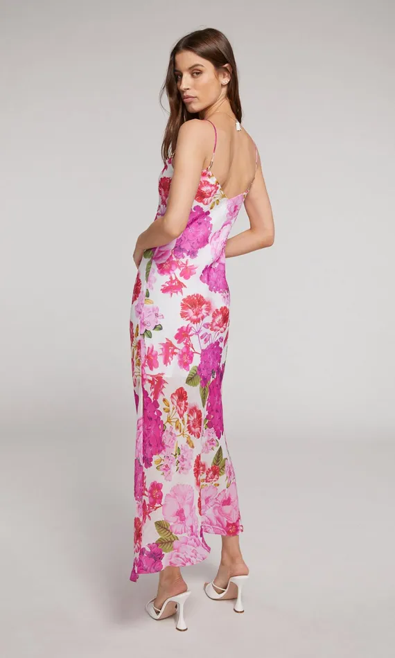 Women Generation Love Clothing Dresses Marcella Floral Maxi Dress Pink Floral Fantasy