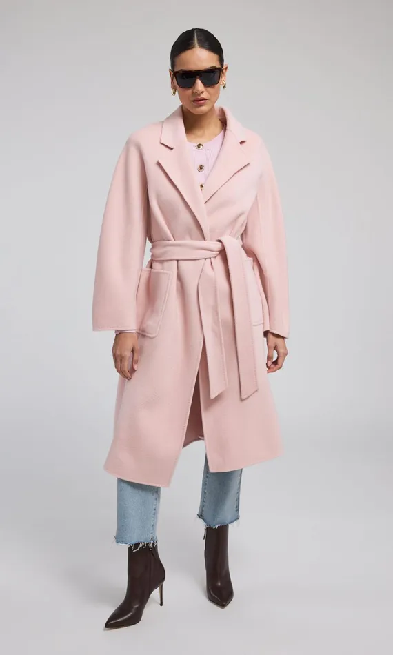 Women Generation Love Clothing Outerwear Grayson Wool Coat Powder Pink