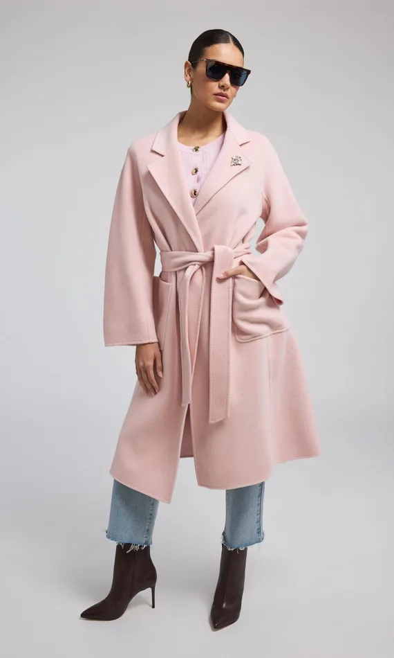 Women Generation Love Clothing Outerwear Grayson Wool Coat Powder Pink