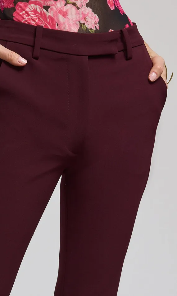 Women Generation Love Clothing Pants Cady Crepe Pants Malbec