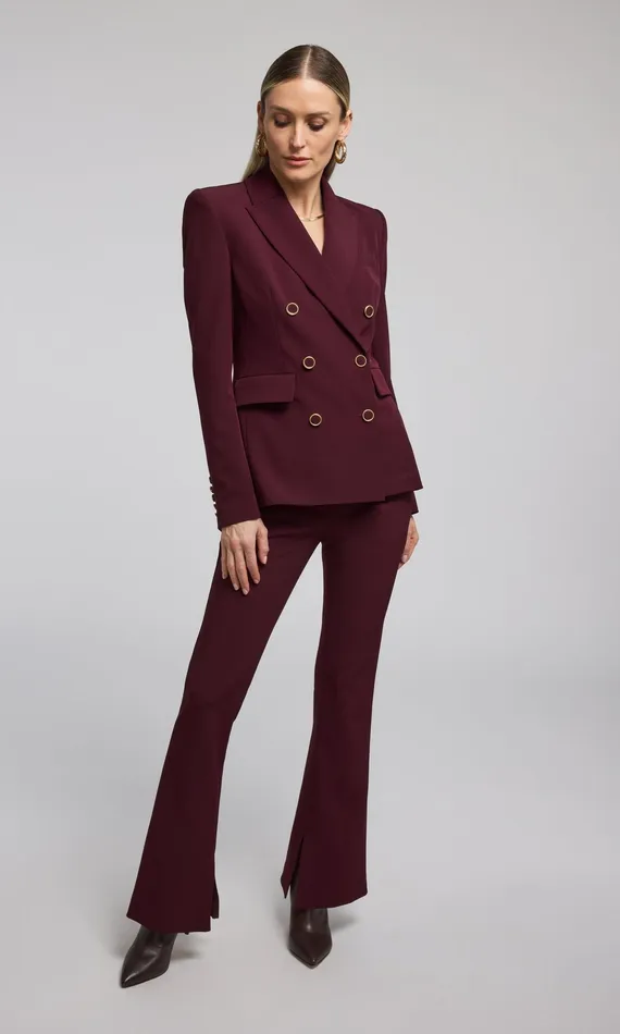 Women Generation Love Clothing Pants Cady Crepe Pants Malbec