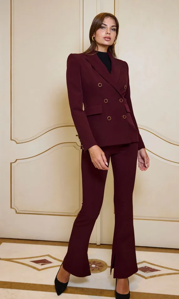 Women Generation Love Clothing Pants Cady Crepe Pants Malbec
